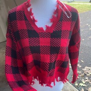 Checkered Sweater